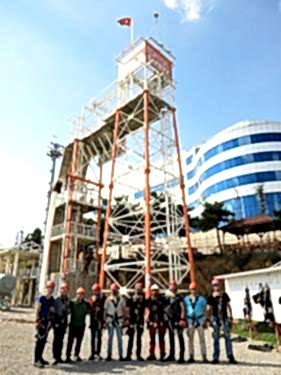 T.C. Aile, Çalışma Ve Sosyal Hizmetler Bakanlığı İş Sağlığı Ve Güvenliği Genel Müdürlüğünden Bir Heyet, Eğitim Alanımızı Ziyaret Etti.